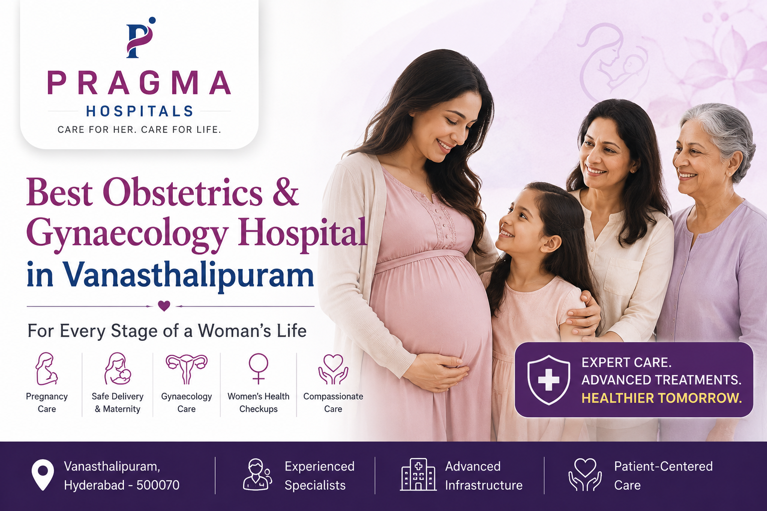 Best Obstetrics & Gynaecology Hospital in Vanasthalipuram
